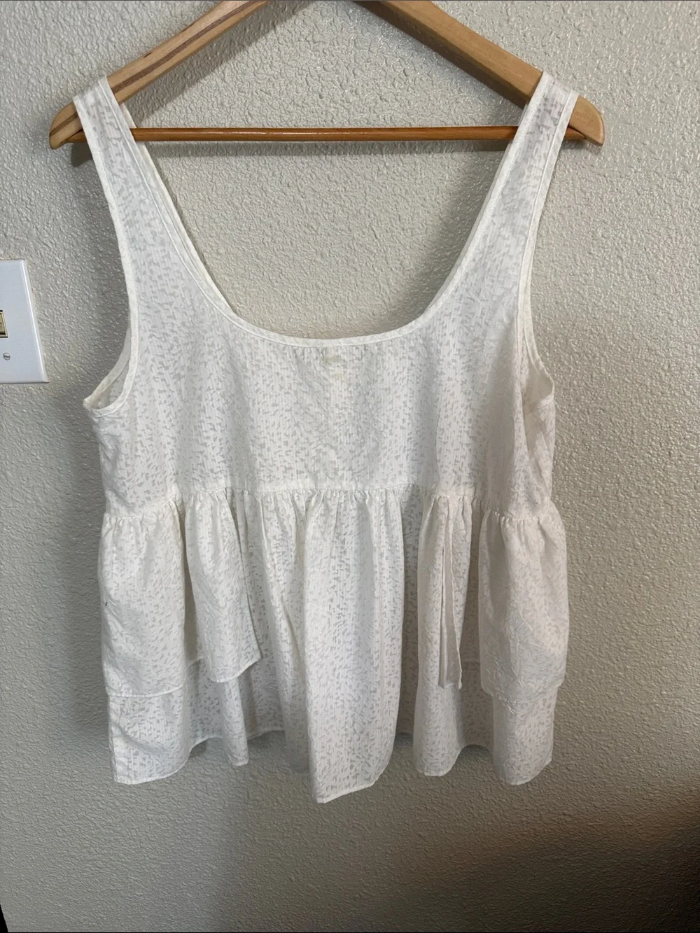 Free People White Top